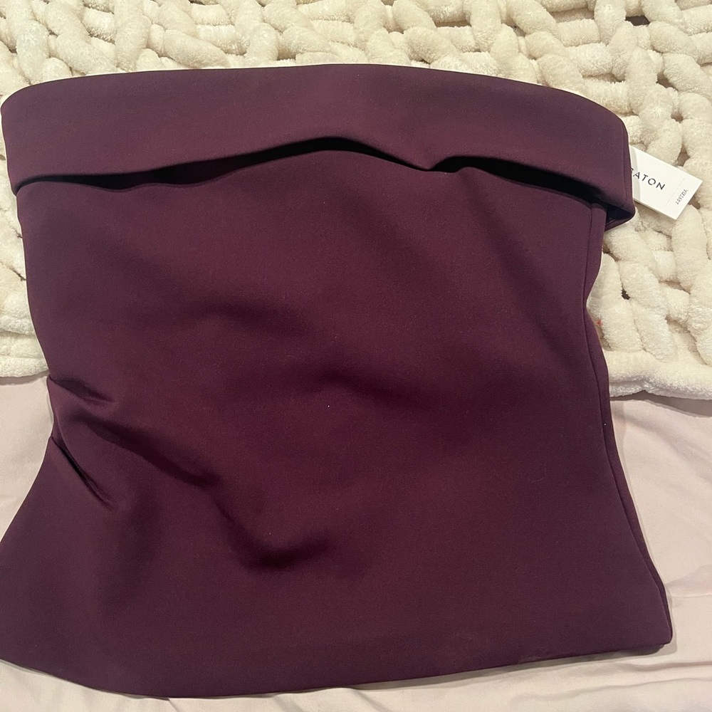 Aritzia Purple Tube Top